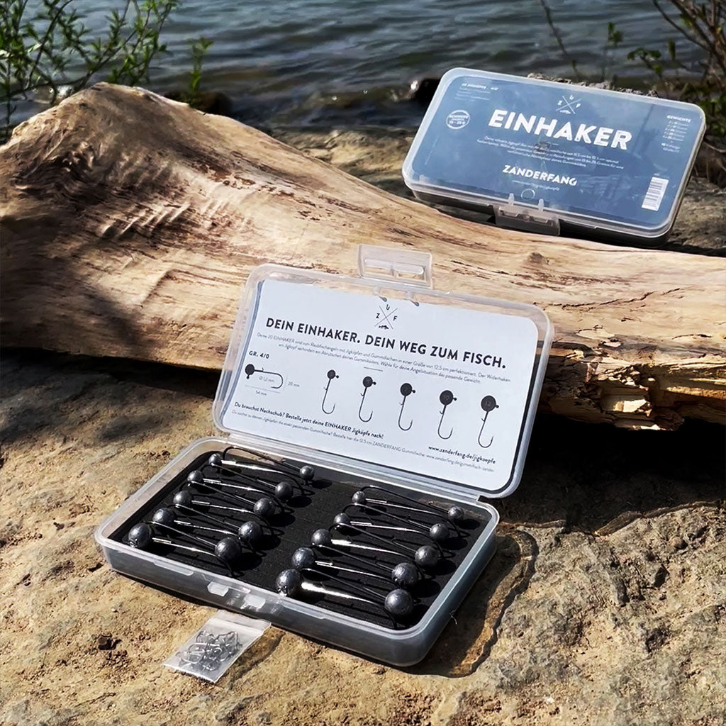 Angelhaken Set Jigkopf 4/0