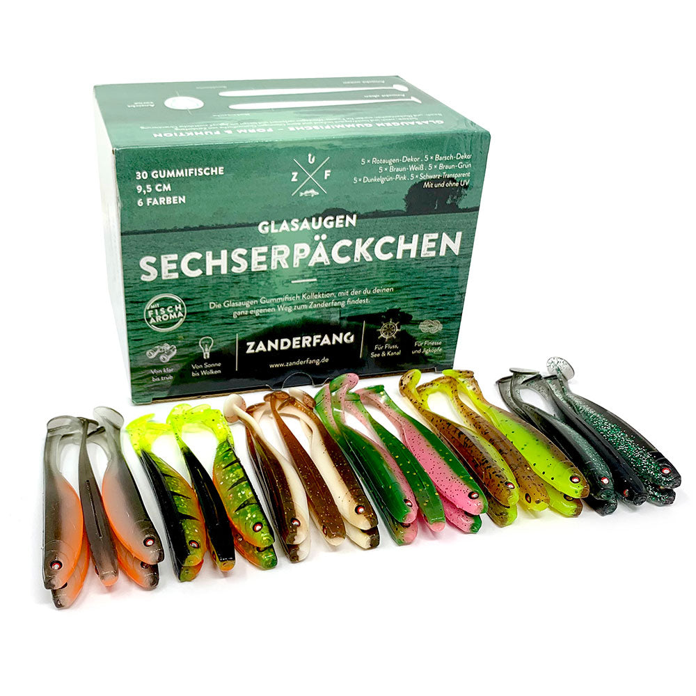 Set Gummifische Zanderfang