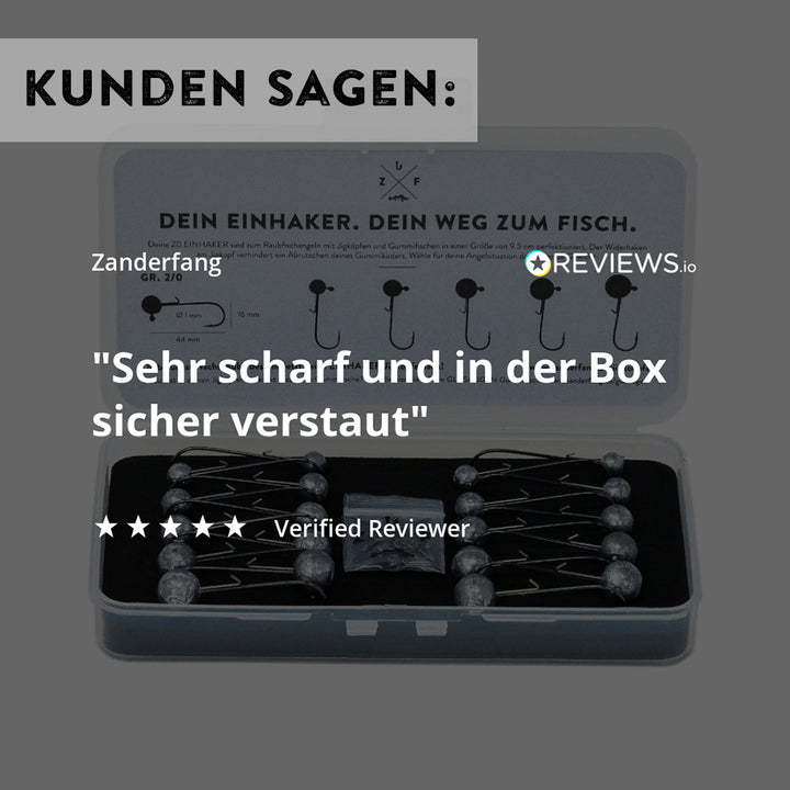 Jigkopf Zander Bewertung