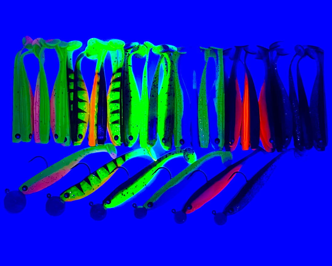 UV aktive Gummifische