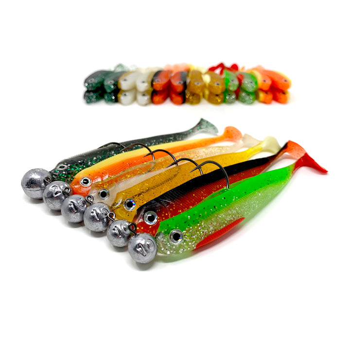 Gummifische Set für Zander von Zanderfang
