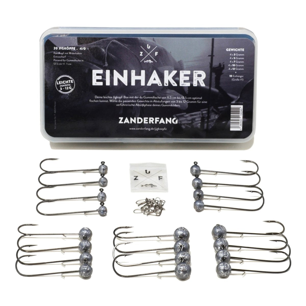 Jigköpfe Set 3g 5g 7g 10g 12g