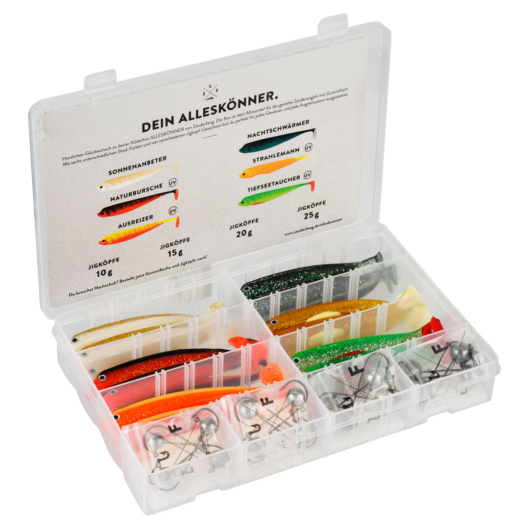 Zanderfang Alleskönnerbox Gummifisch Box