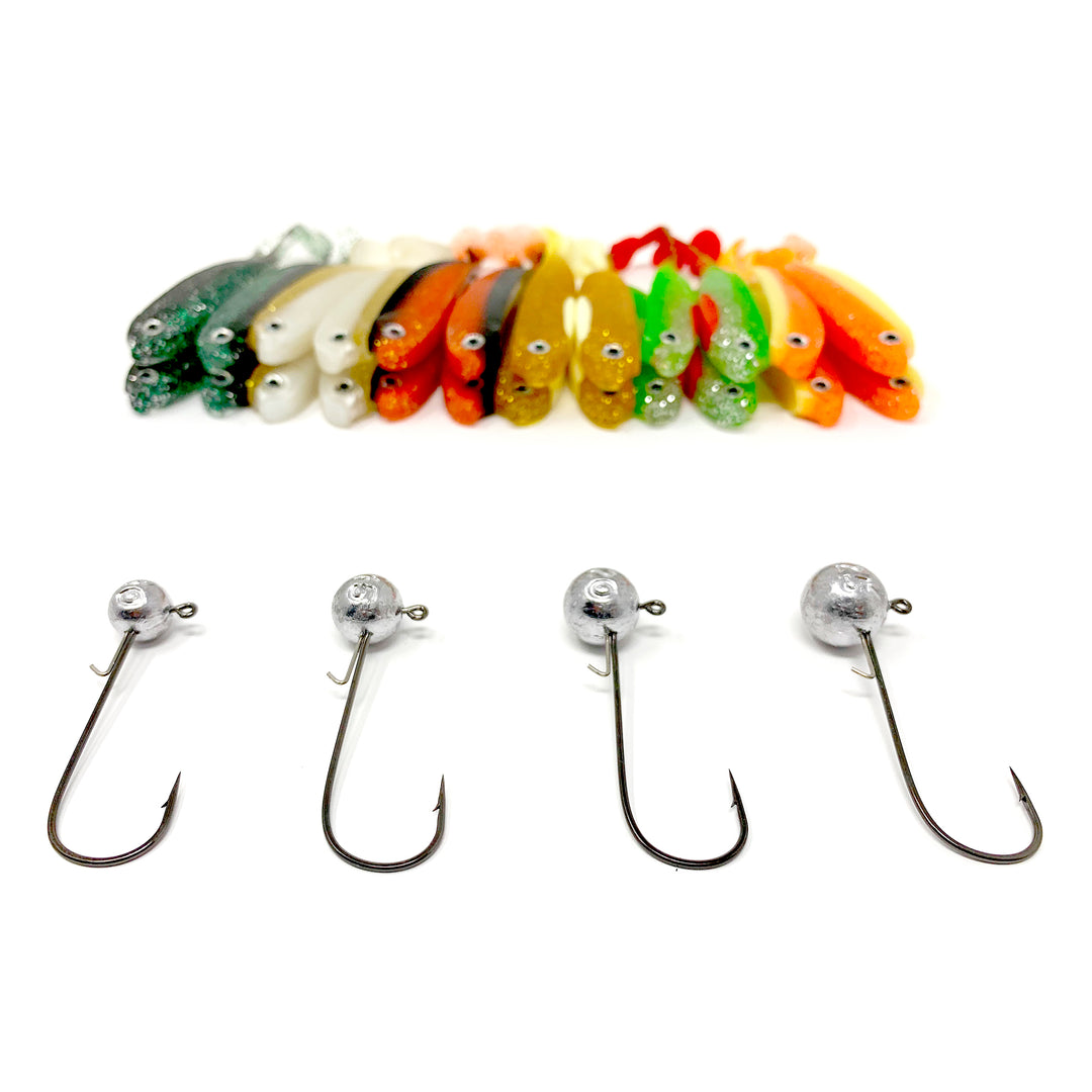 Gummifische und Jigköpfe Zanderangeln