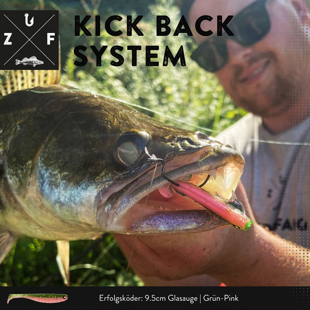 Zander Fang mit Kick Back System