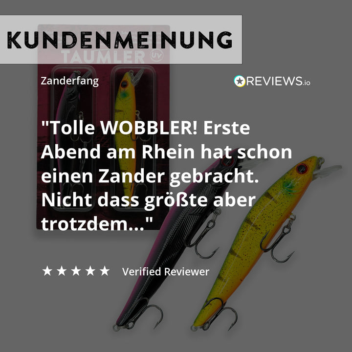 Zander-Wobbler Taumler Erfahrung