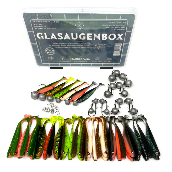 Gummifisch Box 7,5cm
