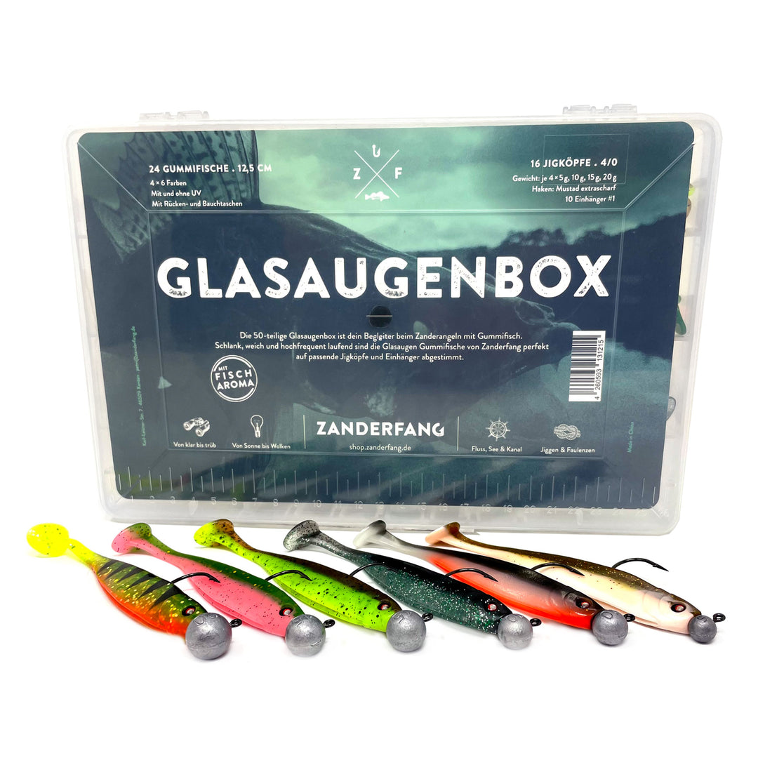 Zander Gummifische Box 12,5cm