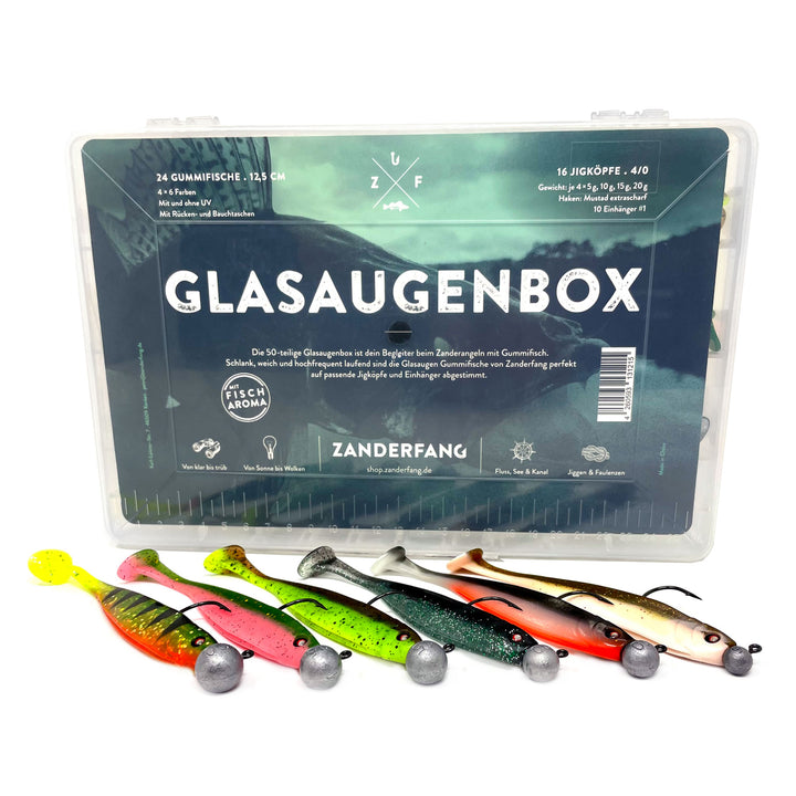 Zander Gummifische Box 12,5cm