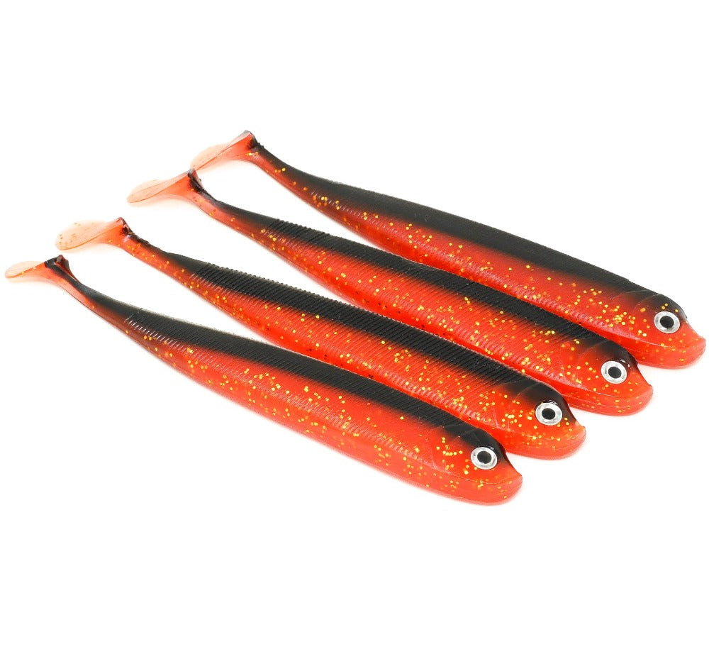 Naturbursche Gummifische Zanderfang 4 Stück