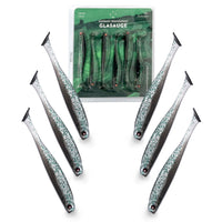 Glasaugen Gummifische 7,5cm Zanderfang für Barsche und Zander 