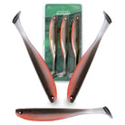 Gummifisch für Zander im Rotaugendekor in 15,5cm
