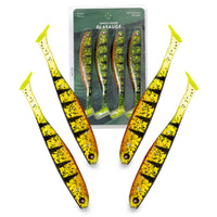 Glasauge Gummifisch als Barsch Imitat für Zander, Hecht, Barsch