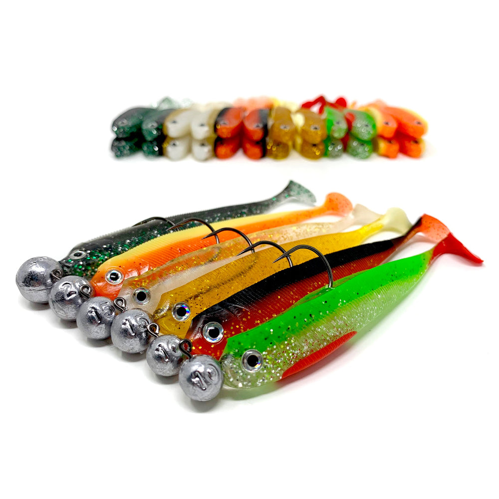 Gummifische Set für Zander von Zanderfang
