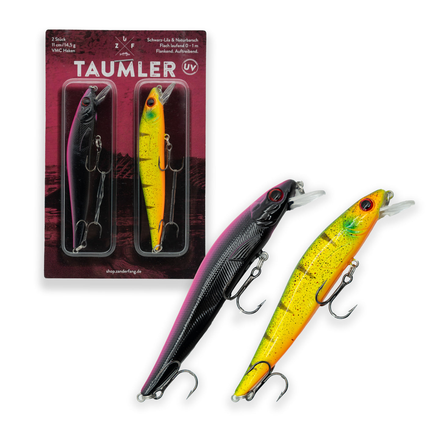 Wobbler zum Angeln auf Zander