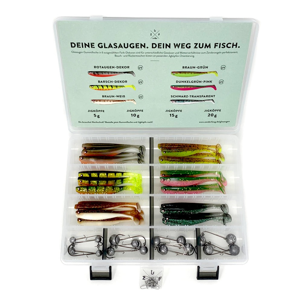 Gummifischbox Zanderangeln