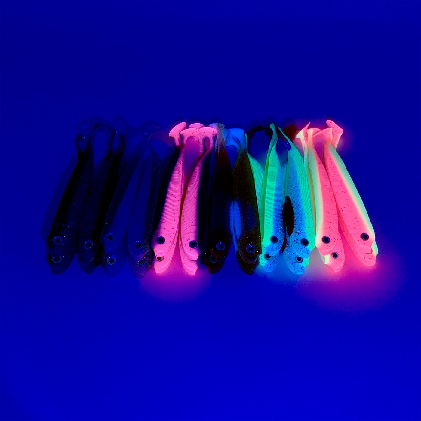 UV aktive Gummifische